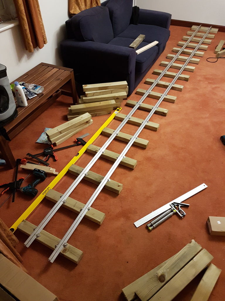 Building a track panel.